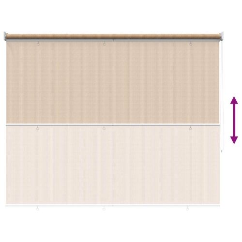 Vanjska rolo zavjesa 225 (Š) x 140 (V) cm bež - Bež 220 x 140 cm Cijena