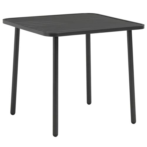 3-dijelni bistro set čelični tamno sivi - 2 2 Cijena