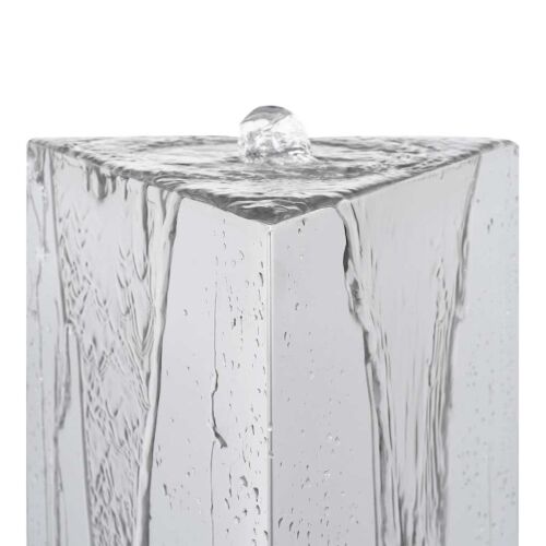 Vrtna fontana s crpkom od nehrđajućeg čelika 76 cm trokutasta - 48 x 34 x 76 cm 48 x 34 x 76 cm Cijena
