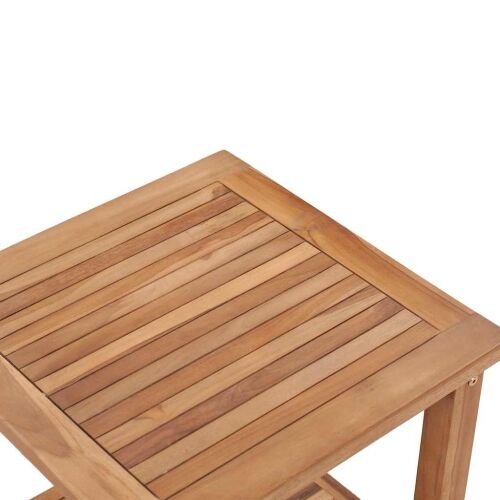 Stolić za kavu 45 x 45 x 45 cm od masivne tikovine Cijena