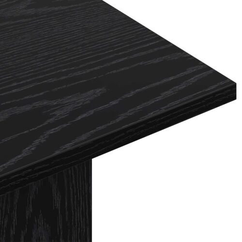 Konzolni stol Crni hrast 100 x 30 x 75 cm Konstruirano drvo - Crni hrast Cijena