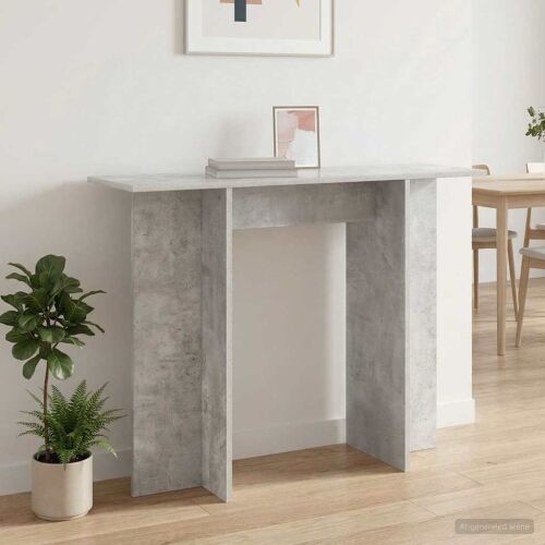 Konzolni stol Betonska siva 100 x 30 x 75 cm Konstruirano drvo - Betonsko siva Cijena