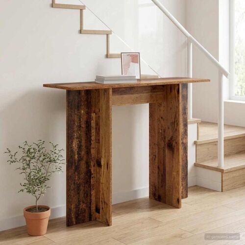 Konzolni stol Staro drvo 100 x 30 x 75 cm Konstruirano drvo - Staro drvo Cijena