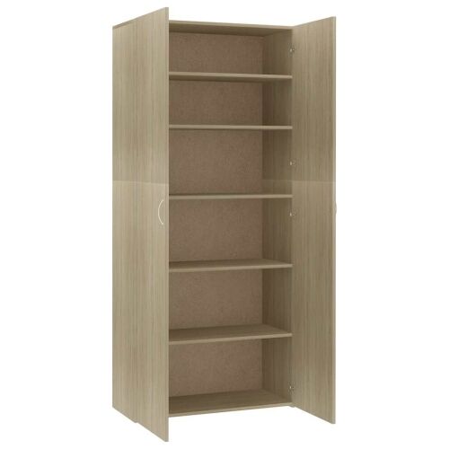 Ormarić za cipele boja hrasta 80x35,5x180 cm konstruirano drvo - sonoma hrast 1 1 1 Cijena
