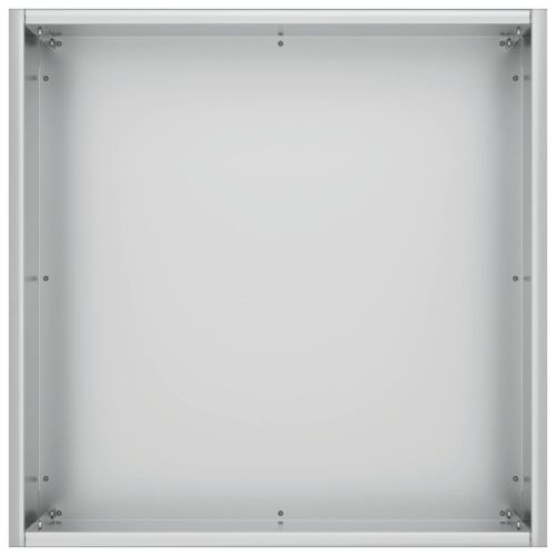 Vrtna saksija Srebrna 25 x 25 x 25 cm Pocinčani čelik - Pocinčani čelik 25 x 25 x 25 cm 1 Cijena