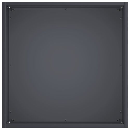 Vrtna saksija Antracit 45 x 45 x 45 cm Čelična vrata - Antracit 45 x 45 x 45 cm 1 Cijena