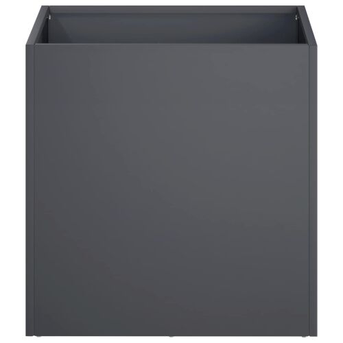 Vrtna saksija 2 kom. Antracit 45 x 45 x 45 cm Čelična vrata - Antracit 45 x 45 x 45 cm 2 Cijena