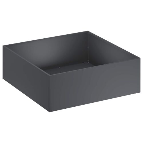 Vrtna saksija Antracit 40 x 40 x 20 cm Čelična vrata - Antracit 40 x 40 x 20 cm 1 Cijena