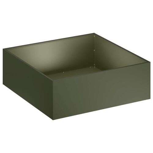 Vrtna saksija 2 kom. Maslinastozelena 40 x 40 x 20 cm - Maslinastozelena 40 x 40 x 20 cm 2 Cijena