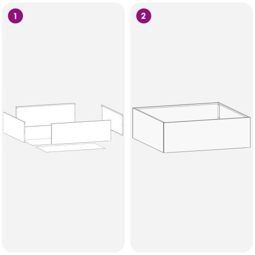 Vrtna saksija Crna 60 x 60 x 20 cm Čelična vrata - Crna 60 x 60 x 20 cm 1 Cijena