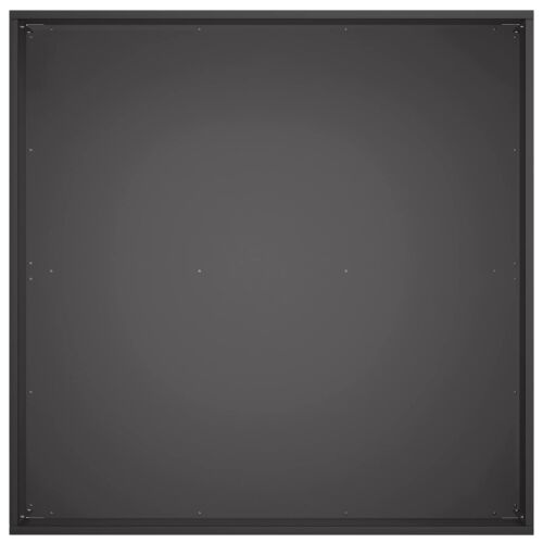 Vrtna saksija Crna 60 x 60 x 20 cm Čelična vrata - Crna 60 x 60 x 20 cm 1 Cijena
