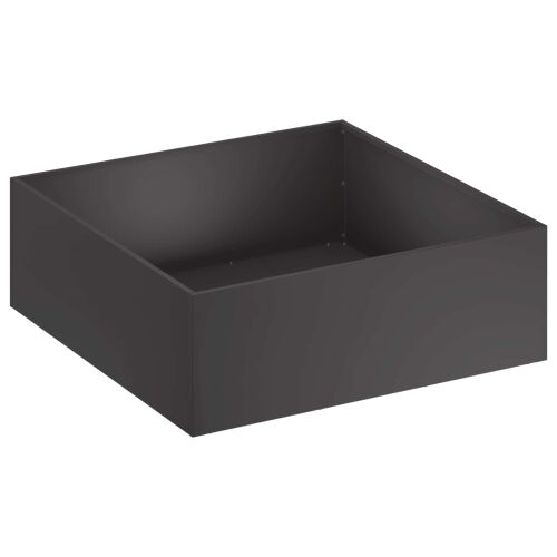 Vrtna saksija Crna 60 x 60 x 20 cm Čelična vrata - Crna 60 x 60 x 20 cm 1 Cijena