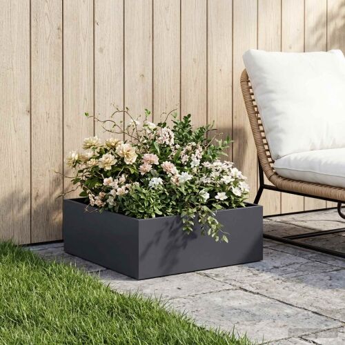 Vrtna saksija Antracit 60 x 60 x 20 cm Čelična vrata - Antracit 60 x 60 x 20 cm 1 Cijena