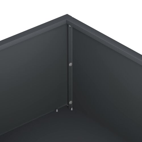 Vrtna saksija Antracit 80 x 80 x 20 cm Čelična vrata - Antracit 80 x 80 x 20 cm 1 Cijena