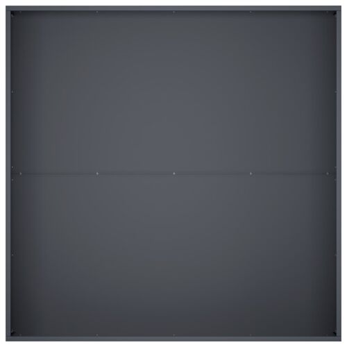 Vrtna saksija Antracit 80 x 80 x 20 cm Čelična vrata - Antracit 80 x 80 x 20 cm 1 Cijena