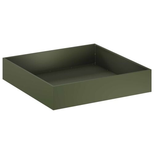 Vrtna saksija 2 kom. Maslinastozelena 80 x 80 x 20 cm - Maslinastozelena 80 x 80 x 20 cm 2 Cijena