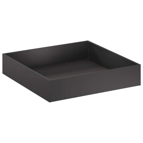 Vrtna saksija 2 kom. Crna 100 x 100 x 20 cm Čelična vrata - Crna 100 x 100 x 20 cm 2 Cijena