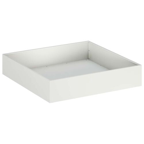 Vrtna saksija Bijela 100 x 100 x 20 cm Čelična vrata - Bijela 100 x 100 x 20 cm 1 Cijena