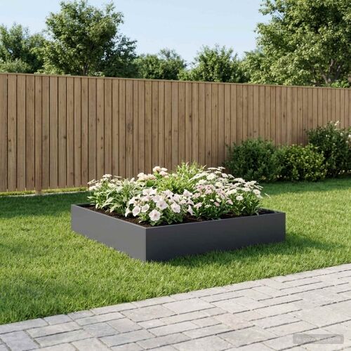 Vrtna saksija Antracit 100 x 100 x 20 cm Čelična vrata - Antracit 100 x 100 x 20 cm 1 Cijena