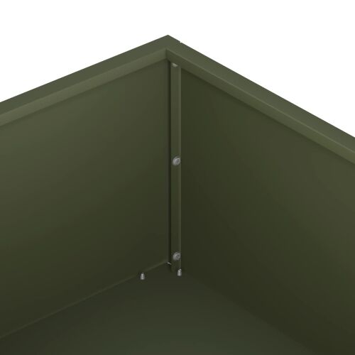 Vrtna saksija 2 kom. Maslinastozelena 100 x 100 x 20 cm - Maslinastozelena 100 x 100 x 20 cm 2 Cijena