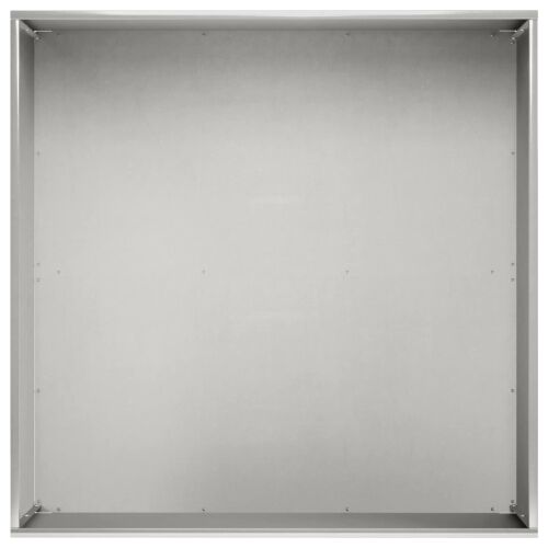 Vrtna saksija 2 kom. Srebrna 40 x 40 x 30 cm Nehrđajući čelik - Nehrđajući čelik 40 x 40 x 30 cm 2 Cijena