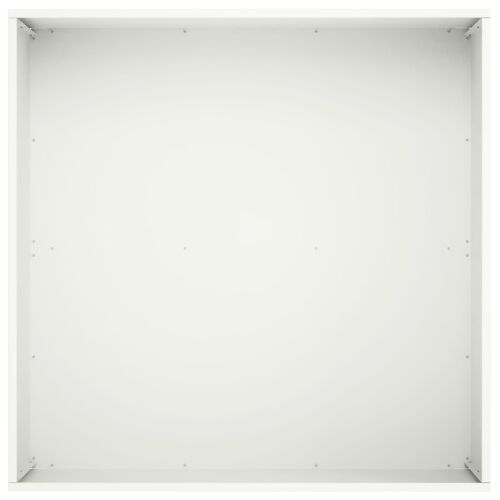 Vrtna saksija Bijela 60 x 60 x 30 cm Čelična vrata - Bijela 60 x 60 x 30 cm 1 Cijena