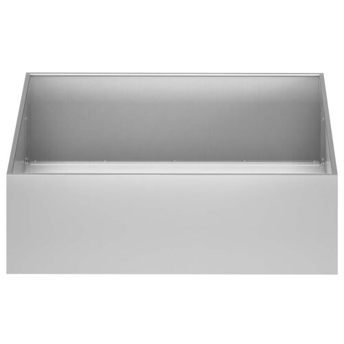 Vrtna saksija Srebrna 80 x 80 x 30 cm Pocinčani čelik - Pocinčani čelik 80 x 80 x 30 cm 1 Cijena