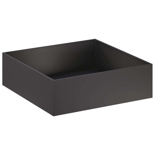 Vrtna saksija Crna 100 x 100 x 30 cm Čelična vrata - Crna 100 x 100 x 30 cm 1 Cijena