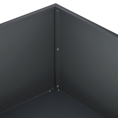 Vrtna saksija Antracit 100 x 100 x 30 cm Čelična vrata - Antracit 100 x 100 x 30 cm 1 Cijena