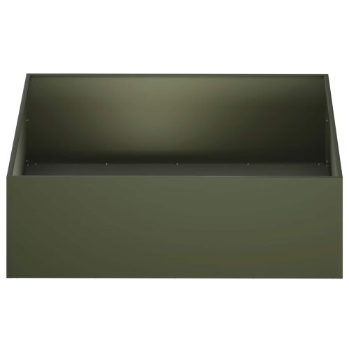 Vrtna saksija 2 kom. Maslinastozelena 100 x 100 x 30 cm - Maslinastozelena 100 x 100 x 30 cm 2 Cijena