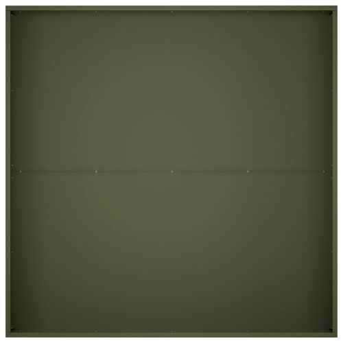 Vrtna saksija 2 kom. Maslinastozelena 100 x 100 x 30 cm - Maslinastozelena 100 x 100 x 30 cm 2 Cijena