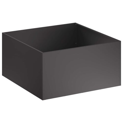 Vrtna saksija Crna 60 x 60 x 40 cm Čelična vrata - Crna 60 x 60 x 40 cm 1 Cijena