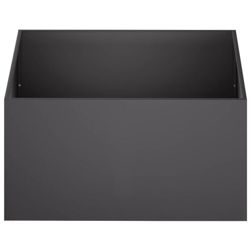 Vrtna saksija Crna 60 x 60 x 40 cm Čelična vrata - Crna 60 x 60 x 40 cm 1 Cijena