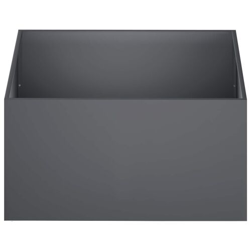 Vrtna saksija Antracit 60 x 60 x 40 cm Čelična vrata - Antracit 60 x 60 x 40 cm 1 Cijena