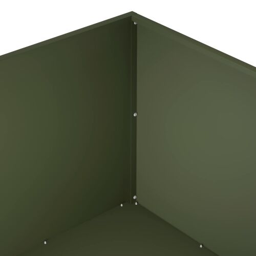 Vrtna saksija 2 kom. Maslinastozelena 60 x 60 x 40 cm - Maslinastozelena 60 x 60 x 40 cm 2 Cijena