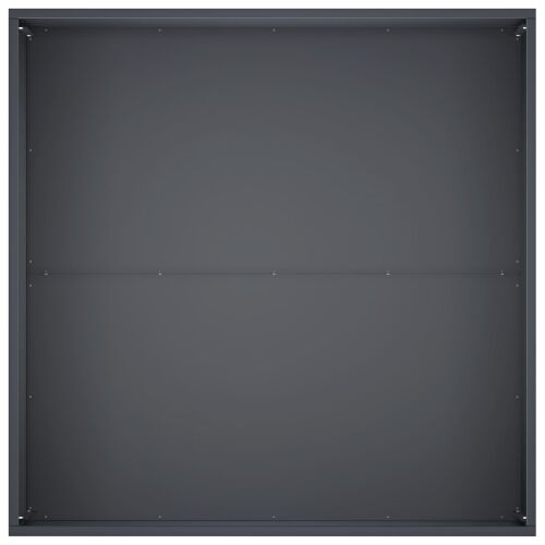 Vrtna saksija 2 kom. Antracit 100 x 100 x 40 cm Čelična vrata - Antracit 100 x 100 x 40 cm 2 Cijena