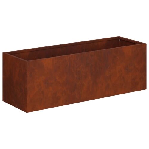 Vrtna saksija Rđa 40 x 20 x 20 cm Otporni čelik - Otporni čelik 40 x 20 x 20 cm 1 Cijena