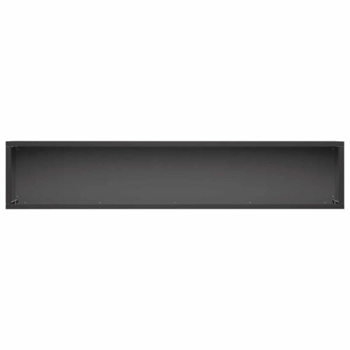 Vrtna saksija 2 kom. Crna 80 x 20 x 20 cm Čelična vrata - Crna 80 x 20 x 20 cm 2 Cijena