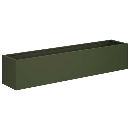 Vrtna saksija 2 kom. Maslinastozelena 80 x 20 x 20 cm - Maslinastozelena 80 x 20 x 20 cm 2 Cijena