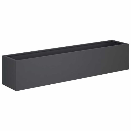 Vrtna saksija Antracit 100 x 20 x 20 cm Čelična vrata - Antracit 100 x 20 x 20 cm 1 Cijena