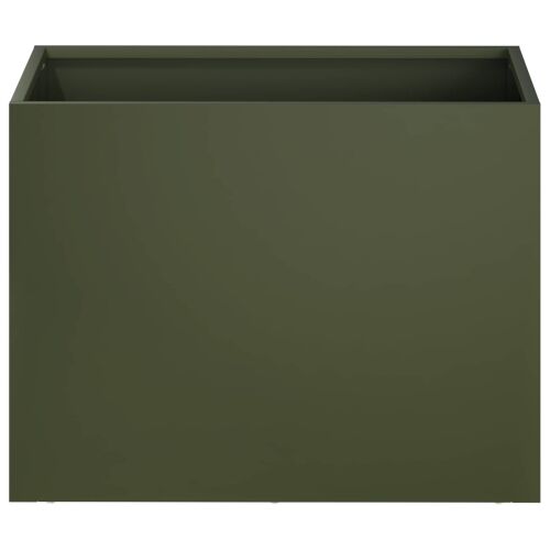 Vrtna saksija 2 kom. Maslinastozelena 40 x 30 x 30 cm - Maslinastozelena 40 x 30 x 30 cm 2 Cijena