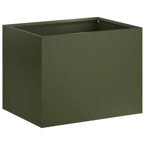 Vrtna saksija 2 kom. Maslinastozelena 40 x 30 x 30 cm - Maslinastozelena 40 x 30 x 30 cm 2 Cijena