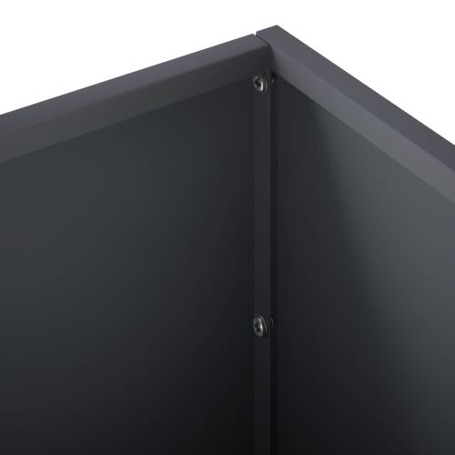 Vrtna saksija Antracit 80 x 30 x 30 cm Čelična vrata - Antracit 80 x 30 x 30 cm 1 Cijena