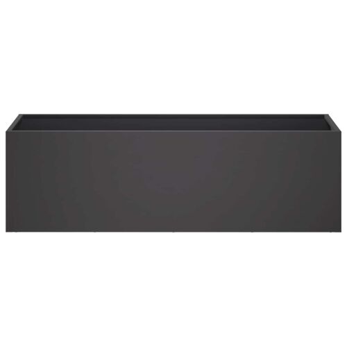 Vrtna saksija Crna 100 x 30 x 30 cm Čelična vrata - Crna 100 x 30 x 30 cm 1 Cijena