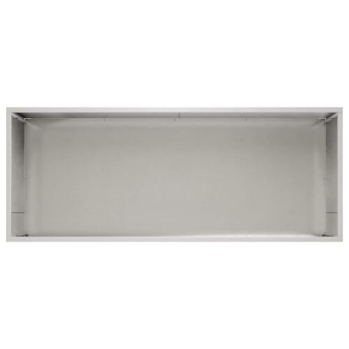 Vrtna saksija Srebrna 80 x 40 x 40 cm Nehrđajući čelik - Nehrđajući čelik 80 x 40 x 40 cm 1 Cijena