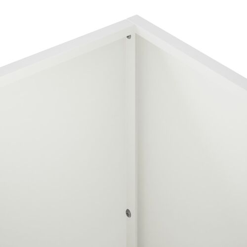 Vrtna saksija 2 kom. Bijela 100 x 50 x 50 cm Čelična vrata - Bijela 100 x 50 x 50 cm 2 Cijena