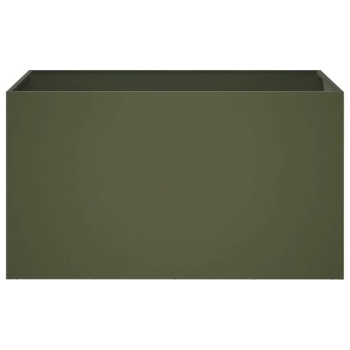Vrtna saksija 2 kom. Maslinastozelena 100 x 50 x 50 cm - Maslinastozelena 100 x 50 x 50 cm 2 Cijena