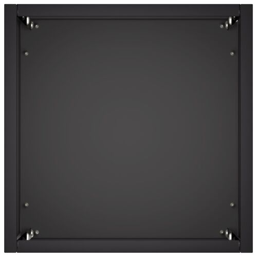 Vrtna saksija 2 kom. Crna 20 x 20 x 40 cm Čelična vrata - Crna 20 x 20 x 40 cm 2 Cijena