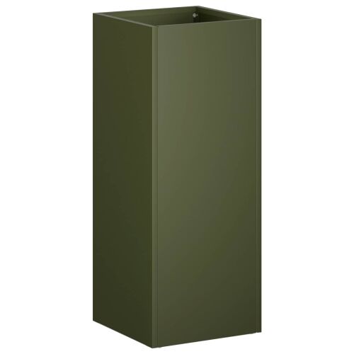 Vrtna saksija 2 kom. Maslinastozelena 20 x 20 x 40 cm - Maslinastozelena 20 x 20 x 40 cm 2 Cijena