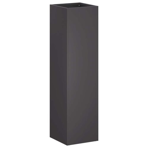 Vrtna saksija Crna 20 x 20 x 75 cm Čelična vrata - Crna 20 x 20 x 75 cm 1 Cijena